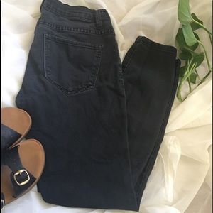 Forever 21 Black washed jeans